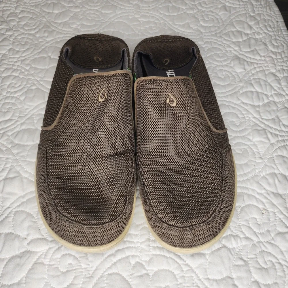 OluKai Men's Size 10 Nohea Mesh Slip on‎ Shoes Loafers Boat Deck Casual Comfort